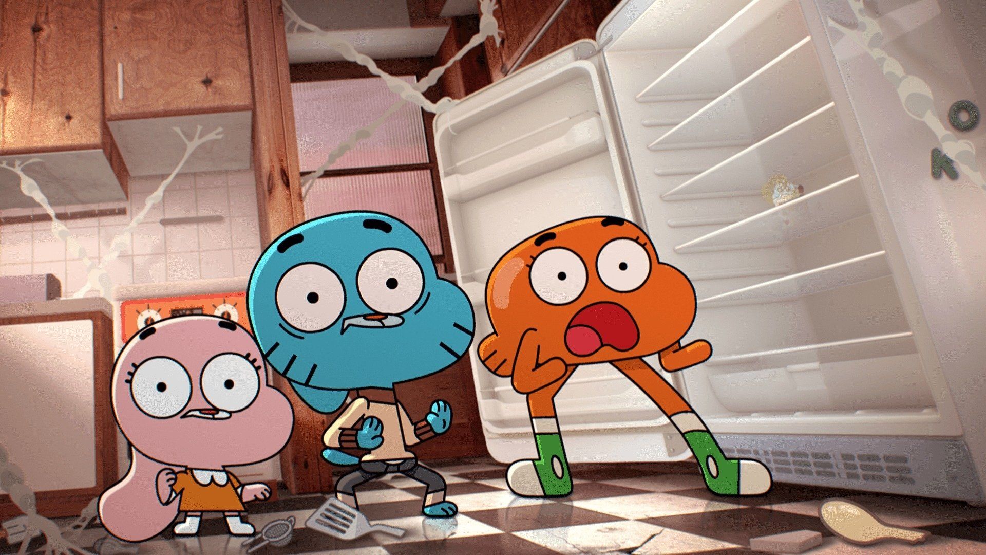 The Amazing World of Gumball background