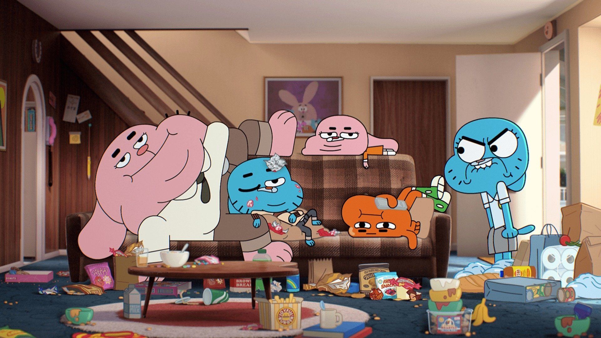 The Amazing World of Gumball background