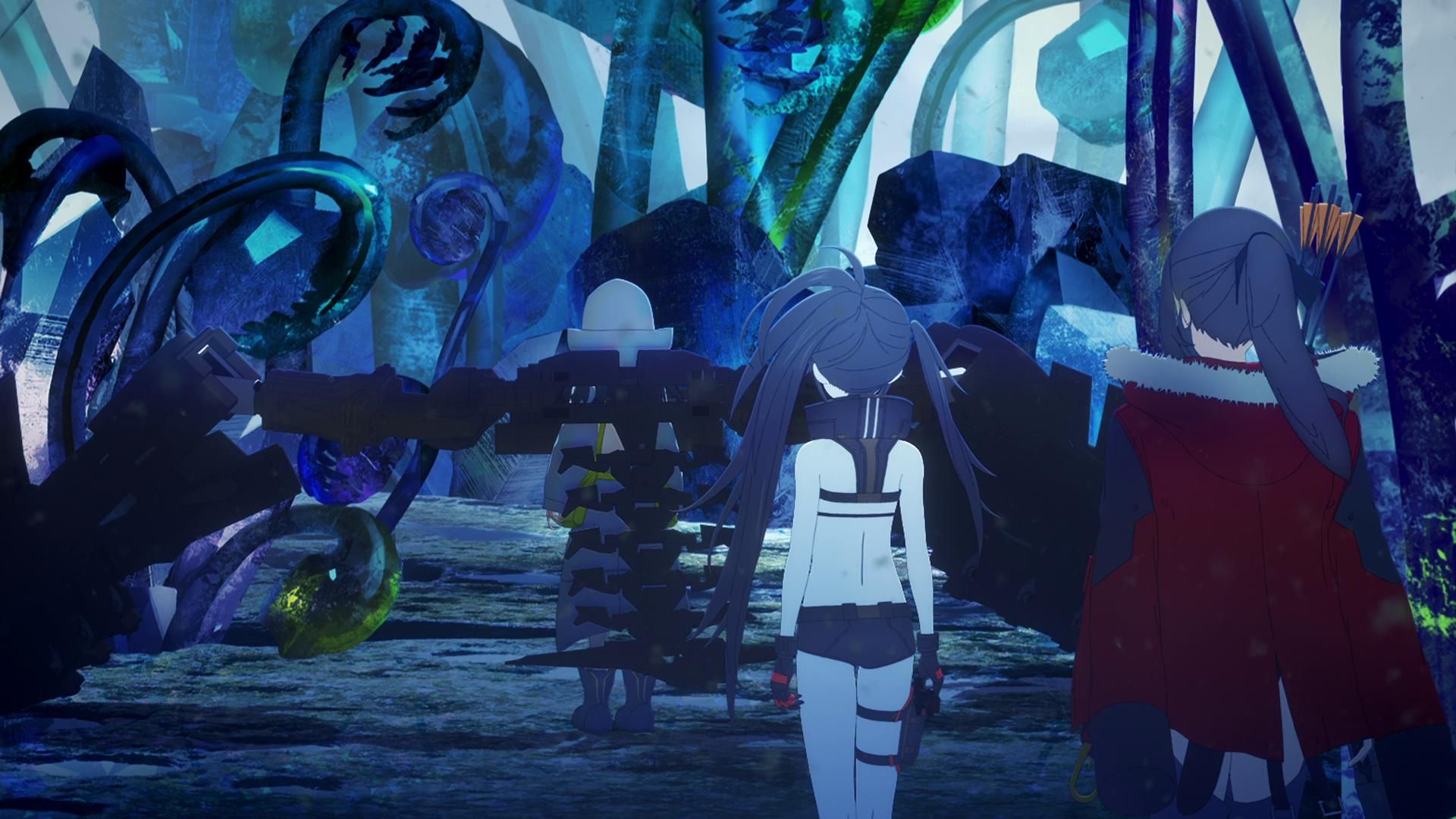 Black Rock Shooter: Dawn Fall background