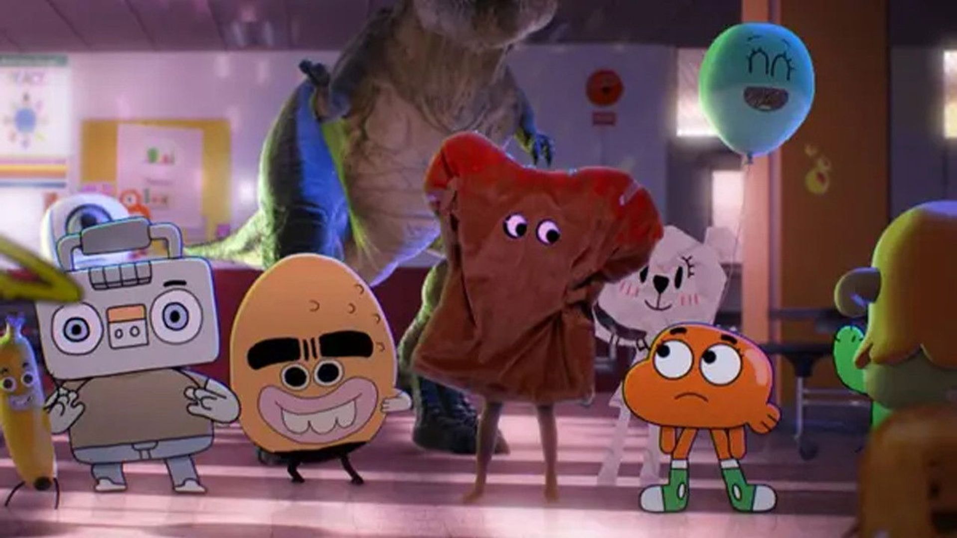 The Wonderfully Weird World of Gumball background