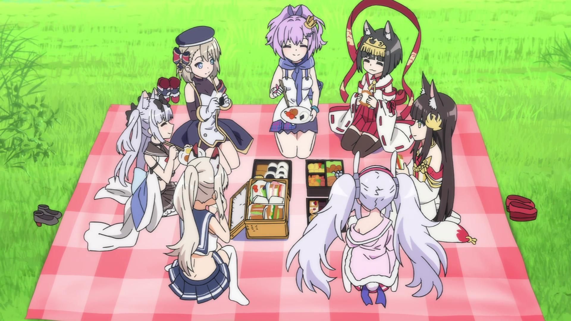 Azur Lane: Slow Ahead! background