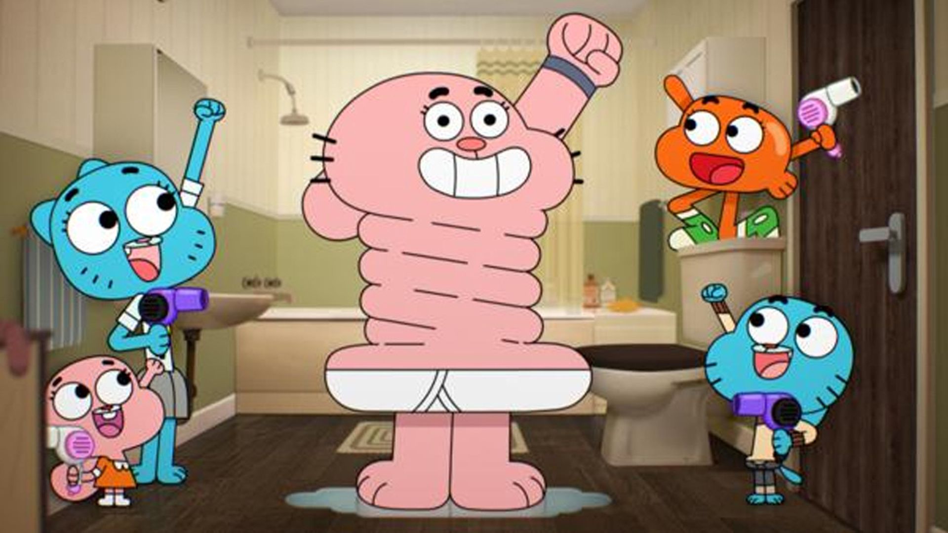 The Wonderfully Weird World of Gumball background