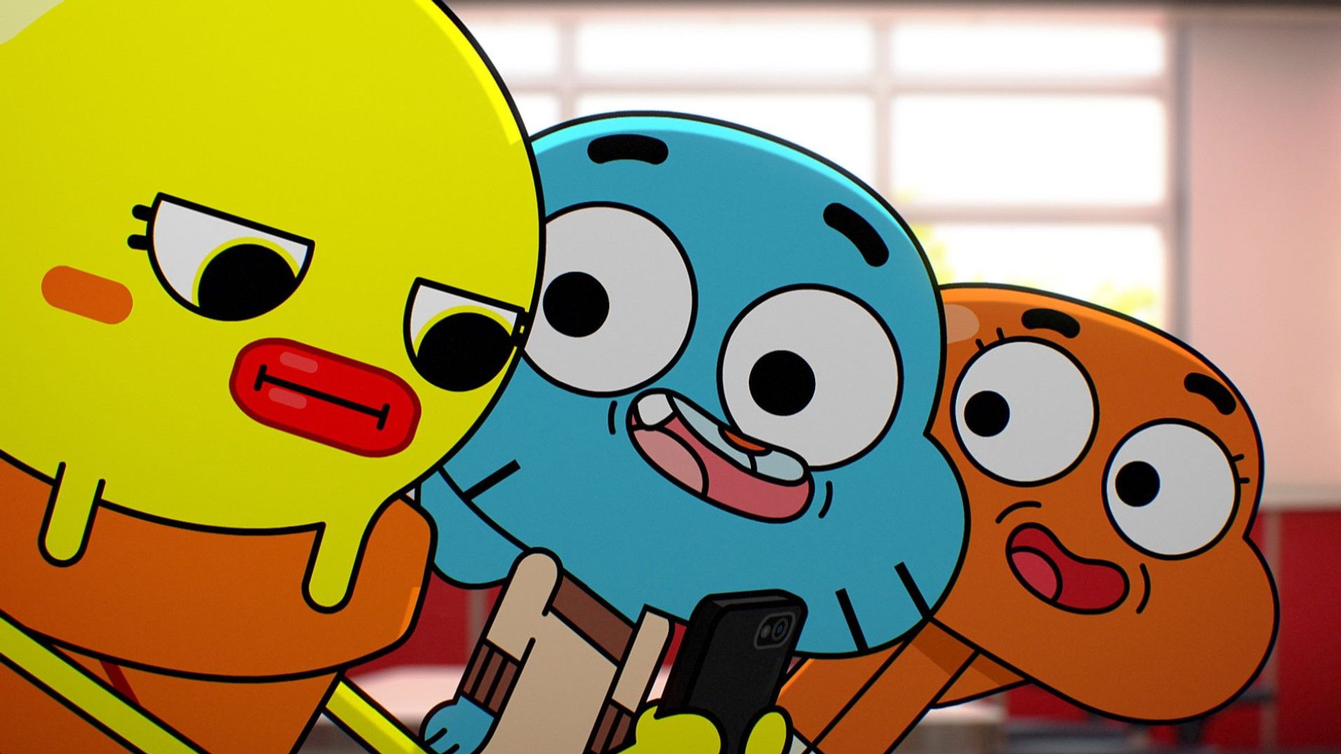 The Wonderfully Weird World of Gumball background