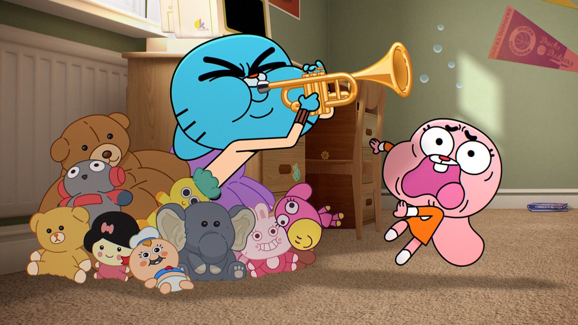 The Wonderfully Weird World of Gumball background