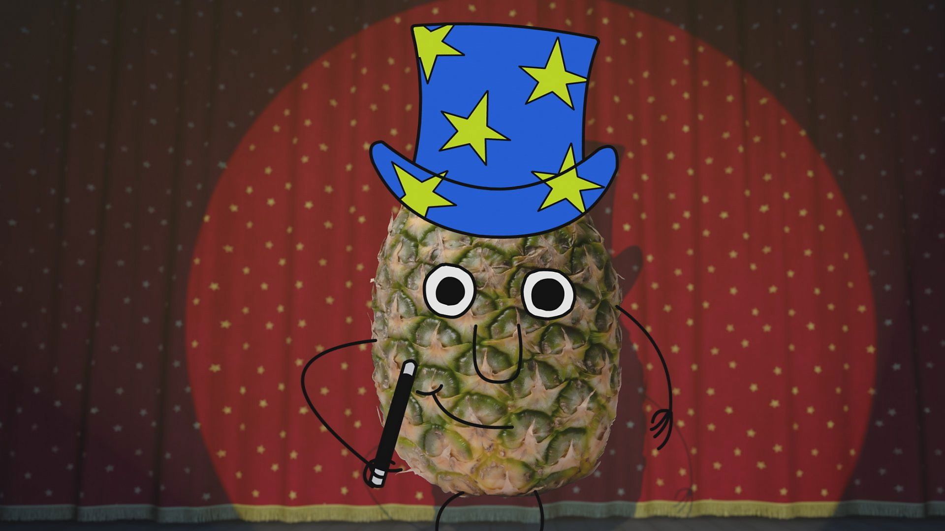 Roots & Fruits background