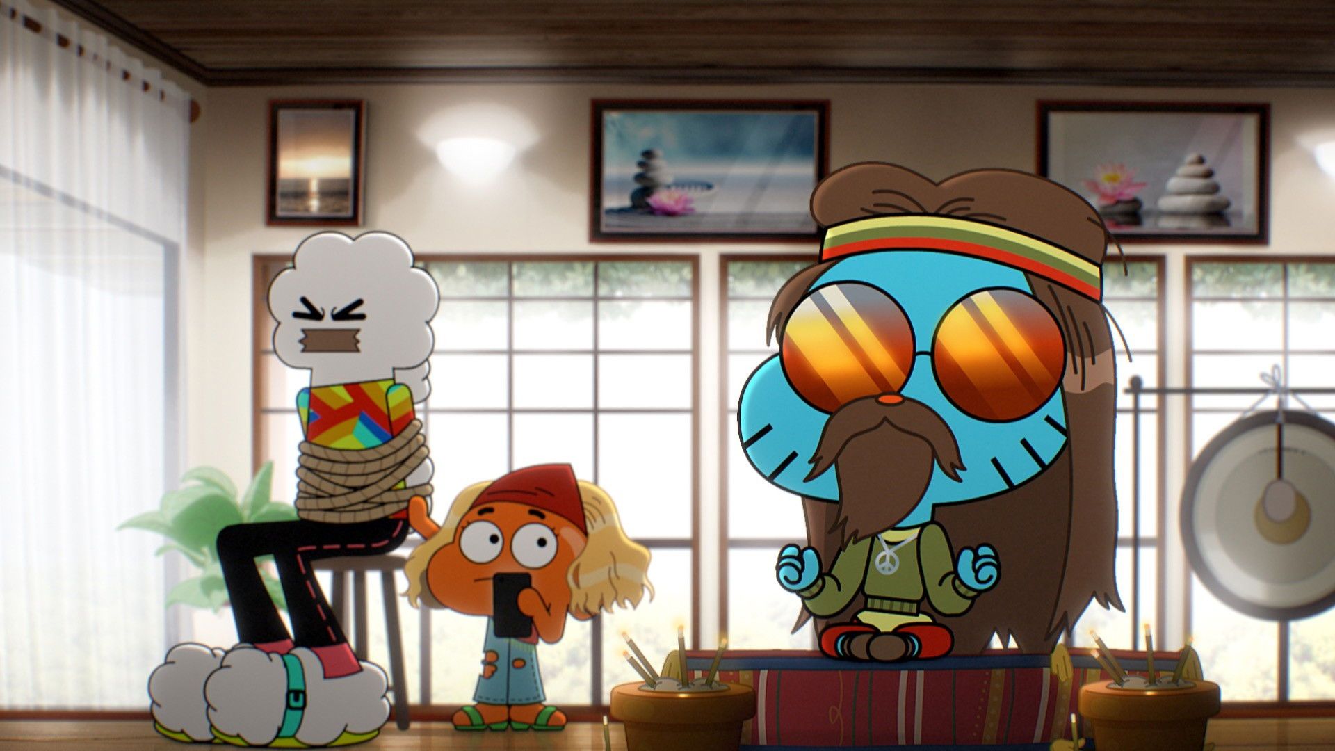 The Wonderfully Weird World of Gumball background