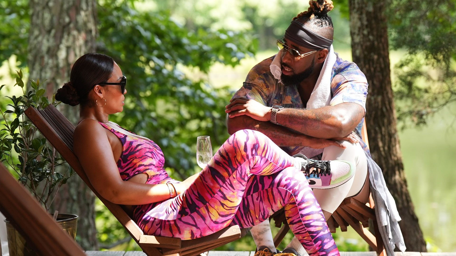 Queens Court background