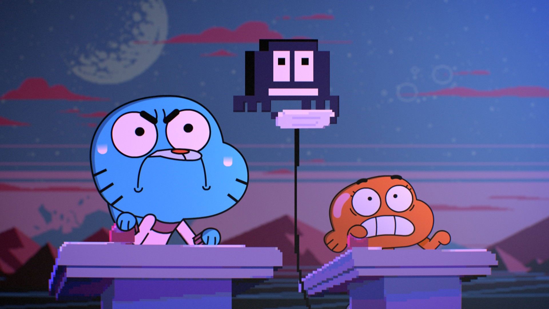 The Wonderfully Weird World of Gumball background