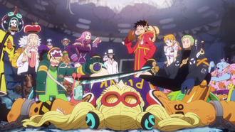 Episode 1123 The World Shakes! The Straw Hats' Hostage Situation