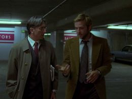 Bradley Cooper and Scott Paulin in Alias (2001)