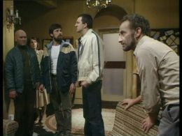 John Benfield, John Duttine, and John Hollis in The Day of the Triffids (1981)