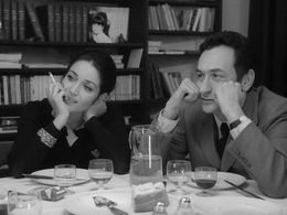 Françoise Fabian and Antoine Vitez in My Night at Maud's (1969)