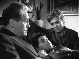Vlasta Chramostová and Rudolf Deyl in Tragic Monday (1960)