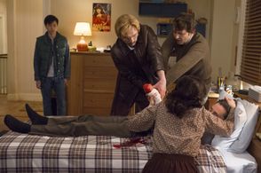 Matthew Rhys, Alexander Sokovikov, Ivan Mok, Zack Gafin, and Irina Dvorovenko in The Americans (2013)