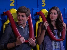 Kira Kosarin and Jack Griffo in The Thundermans (2013)