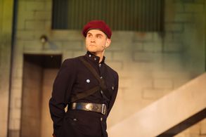 Chris Pereira in Hamlet