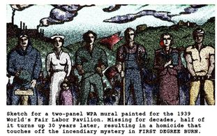 FIRST DEGREE BURN cover art: novel Berkley-Penguin 2015