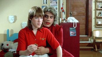 Kathleen Wilhoite and Michael Zorek in Private School (1983)