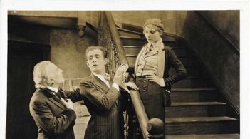 Emile Chautard, Earle Foxe, and Jane Winton in Upstream (1927)