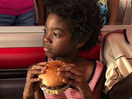 Shamori Washington On Set as DC