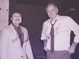 Charlton Heston and Arnold Leibovit 