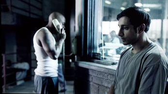 Snake (of Freddy's Crew) with Nasir Khan (Riz Ahmed) in HBO's 