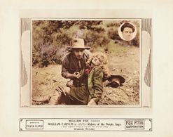 William Farnum, Mary Mersch, and William Scott in Riders of the Purple Sage (1918)