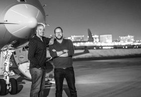 Beau Flynn and Hiram Garcia