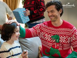 George Krissa as Jason in the Holiday Sitter (Hallmark)
