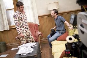 David Arquette and Jeff Vespa in Nosebleed (2008)