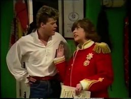 Jeannie Crowther and Nick Staverson in No 73 (1982)