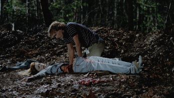 Marianne Kanter and Mark Soper in Blood Rage (1987)