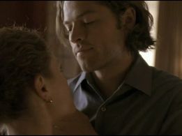 Misha Collins and Kara Zediker in 24 (2001)