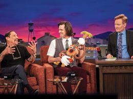 Jim Carrey, Danny Trejo, and Conan O'Brien in Kidding (2018)