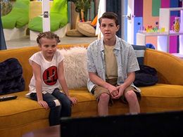 Ethan Wacker and Caitlin Reagan in Bizaardvark (2016)