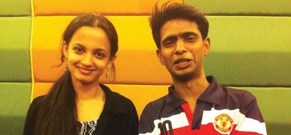 Ketaki Mategaonkar and Prathamesh Parab in Time Pass (2014)