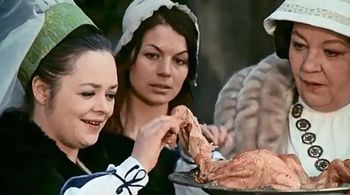Carola Braunbock, Dana Hlavácová, and Ilona Jirotková in Three Wishes for Cinderella (1973)
