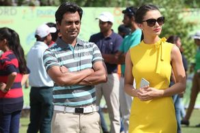 Nawazuddin Siddiqui and Amy Jackson in Freaky Ali (2016)