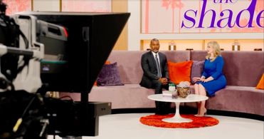 Lauren Buglioli and Charles M. Blow in Queens (2021)