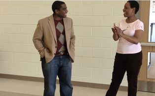 Applauds to our Director! Thank you for sharing your talents with me. Wonderful being on your set my friend. #BB Brown A