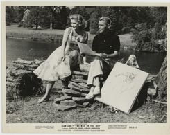 Alan Ladd and Diane Brewster in The Man in the Net (1959)