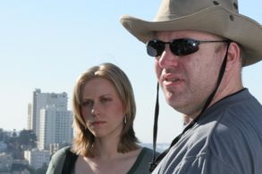 David Directing Renee Sweet during In Search of Lovecraft