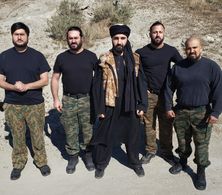 Sameer Ali Khan on the set of #SEALTEAM #CBS