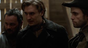 Daniel Henshall, Seth Numrich and Justin Mortelliti in TURN: Washington's Spies