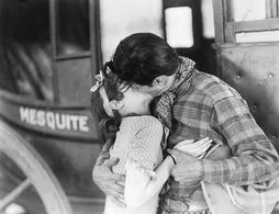 Gary Cooper and Betty Jewel in Arizona Bound (1927)