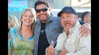 Kori, Eddie Fernandez and Tad Griffith