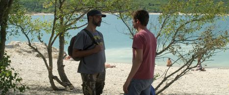 Pierre Deladonchamps and Gilbert Traïna in Stranger by the Lake (2013)