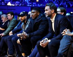 Anthony Joshua, Frank Smith, and Eddie Hearn in DAZN Boxing: 12 Rounds Heavyweight: Dillian Whyte vs. Jermaine Franklin 