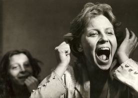 Krystyna Janda and Anna Romantowska in Interrogation (1989)