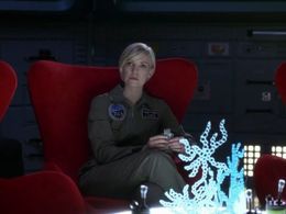 Laura Harris in Defying Gravity (2009)